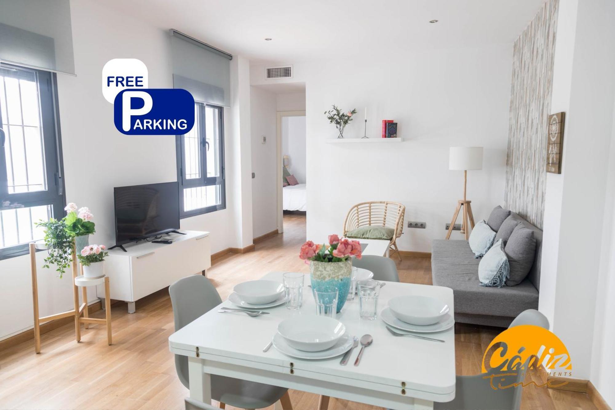 Apartamento Caleta - Free Parking By Cadiz Time מראה חיצוני תמונה